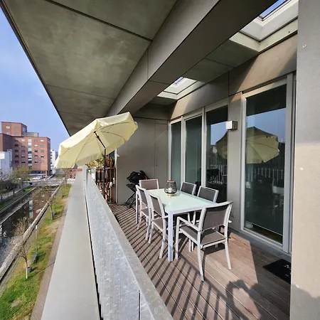 公寓 Penthouse-wohnung Am Innenhafen *