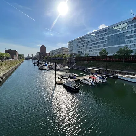 Penthouse-wohnung Am Innenhafen شقة *