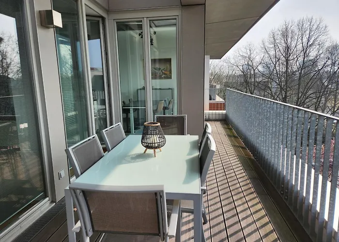 公寓 Penthouse-wohnung Am Innenhafen