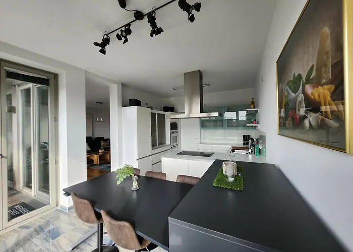 公寓 Penthouse-wohnung Am Innenhafen 杜伊斯堡